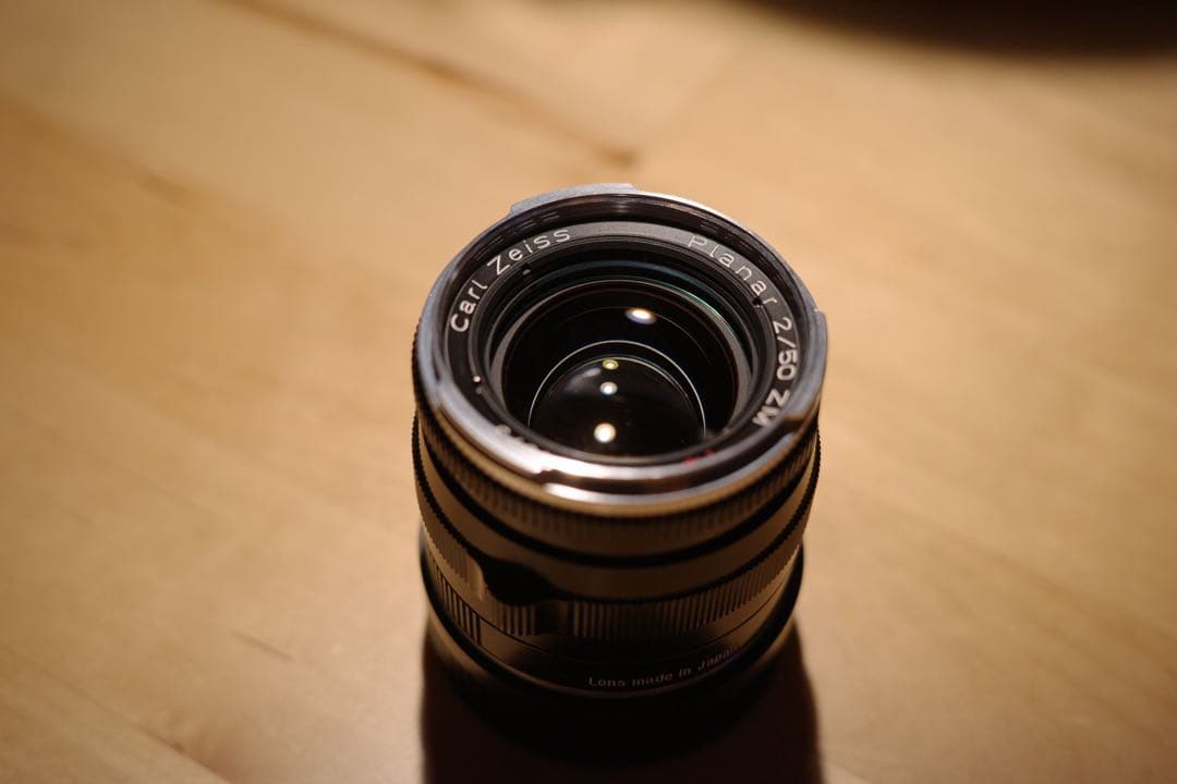 『限定値下げ』Carl Zeiss Planar 50mm F2 ZM