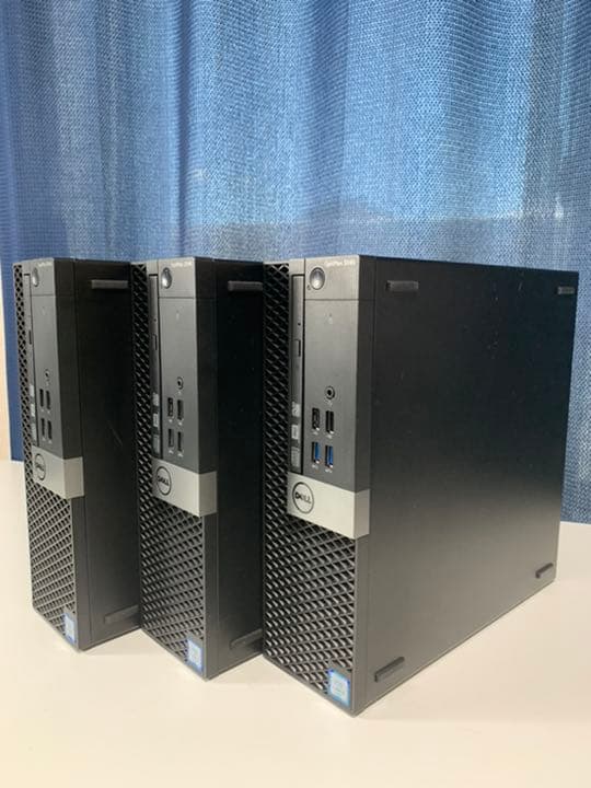 【3台】Dell Core i5-6500・8G・500G・DVDR・Win10