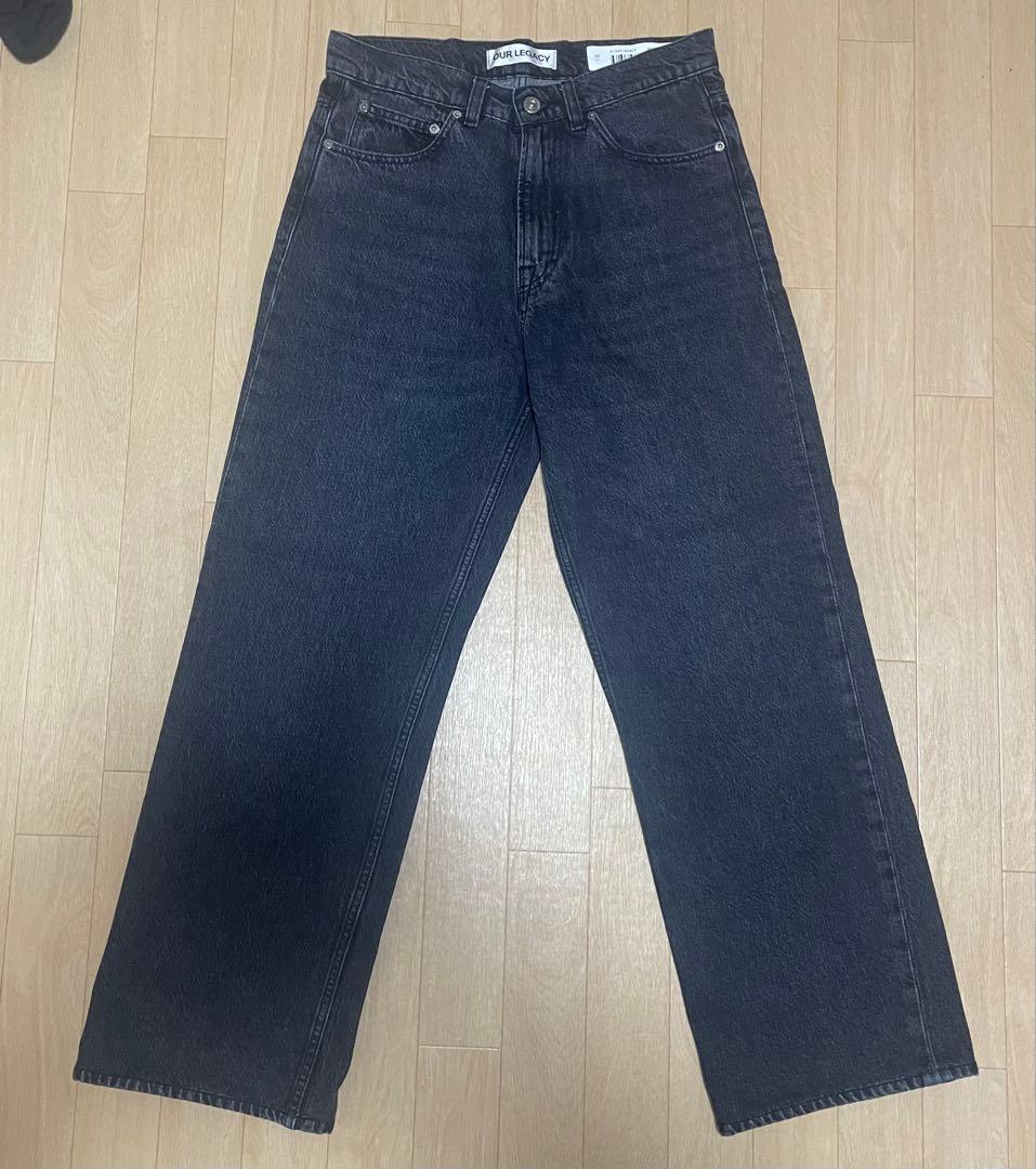 パンツ OUR LEGACY THIRD CUT SUPERGREY WASH 28