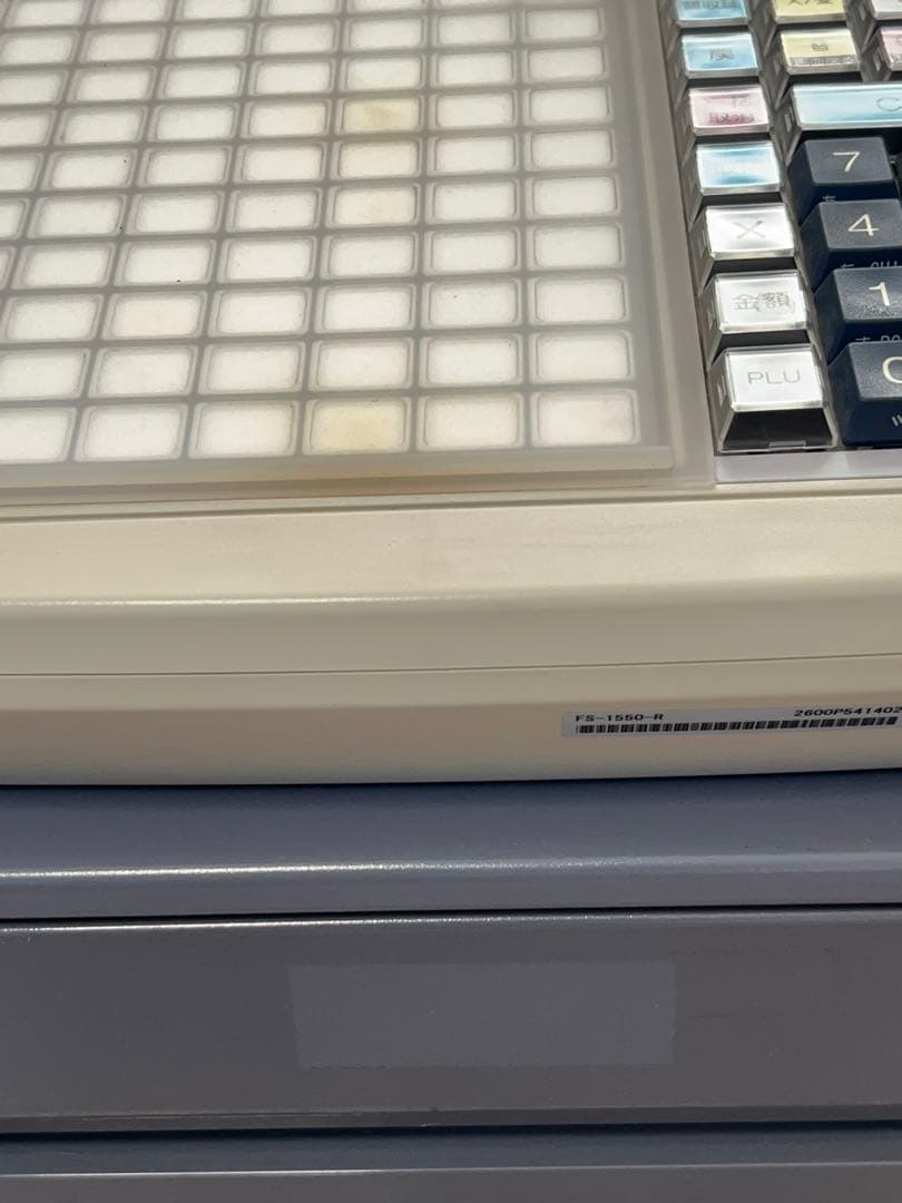 【動作OＫ】TEC 電子レジスター F S-1550 東芝テック -347-
