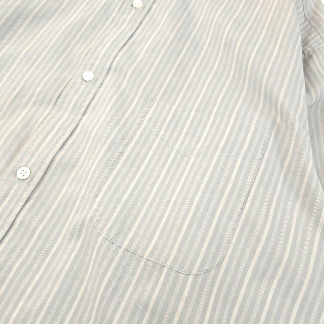 極美品★スティーブンアラン ストライプ レギュラーカラー シャツ　XL　2万