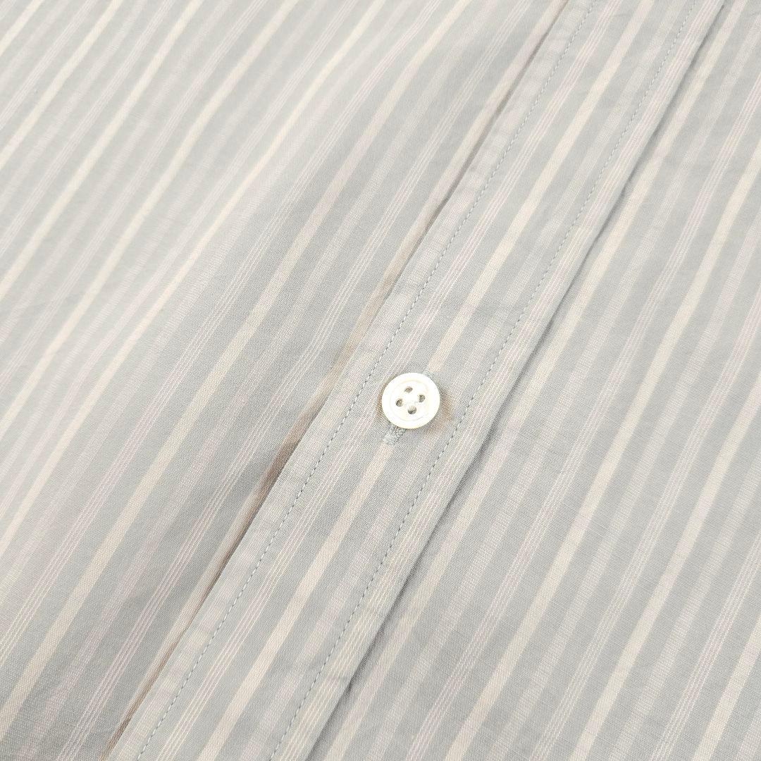 極美品★スティーブンアラン ストライプ レギュラーカラー シャツ　XL　2万