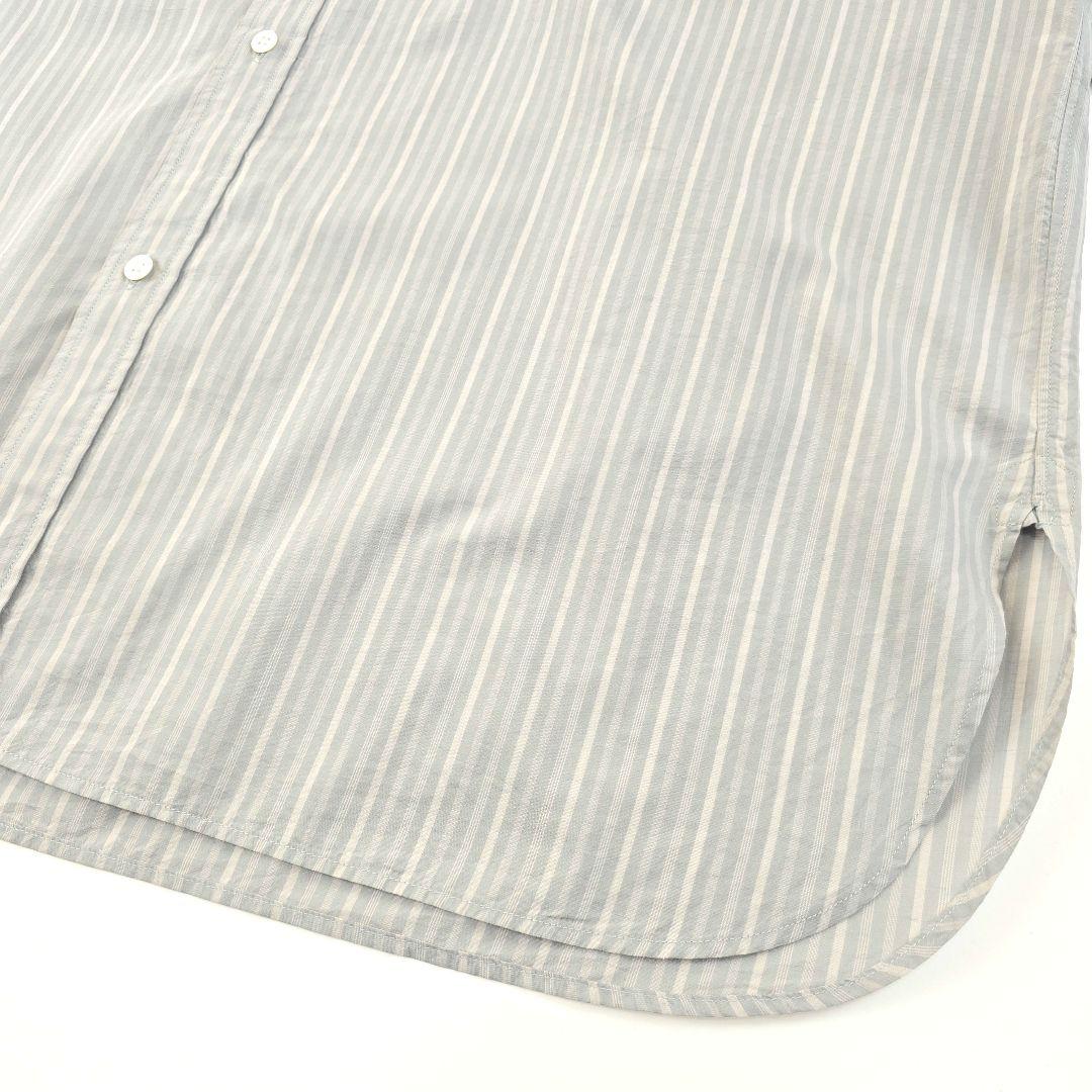 極美品★スティーブンアラン ストライプ レギュラーカラー シャツ　XL　2万