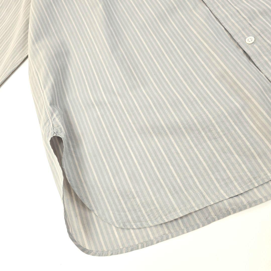 極美品★スティーブンアラン ストライプ レギュラーカラー シャツ　XL　2万