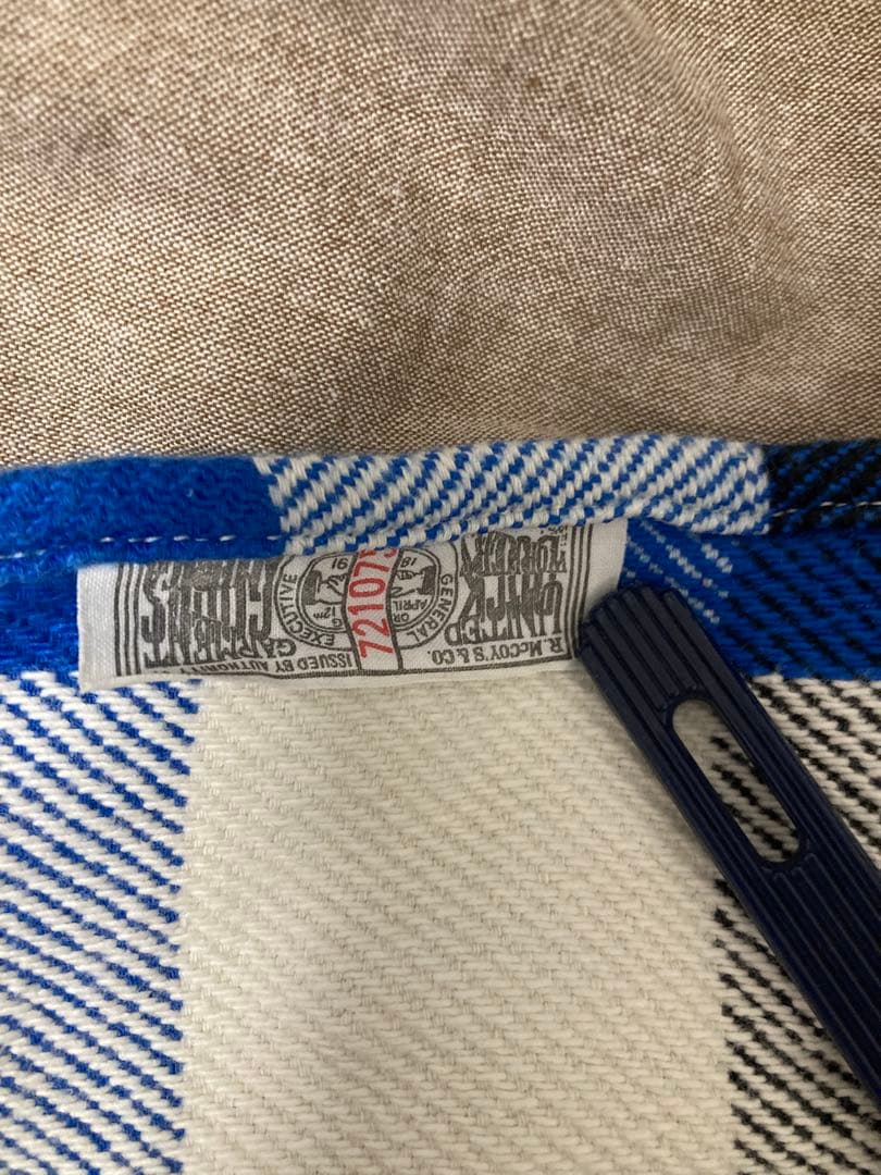 ★ガレパラ様用REAL McCOY'S 8 HOUR UNION ネルシャツ