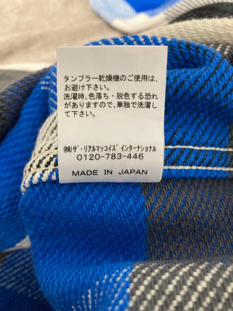 ★ガレパラ様用REAL McCOY'S 8 HOUR UNION ネルシャツ