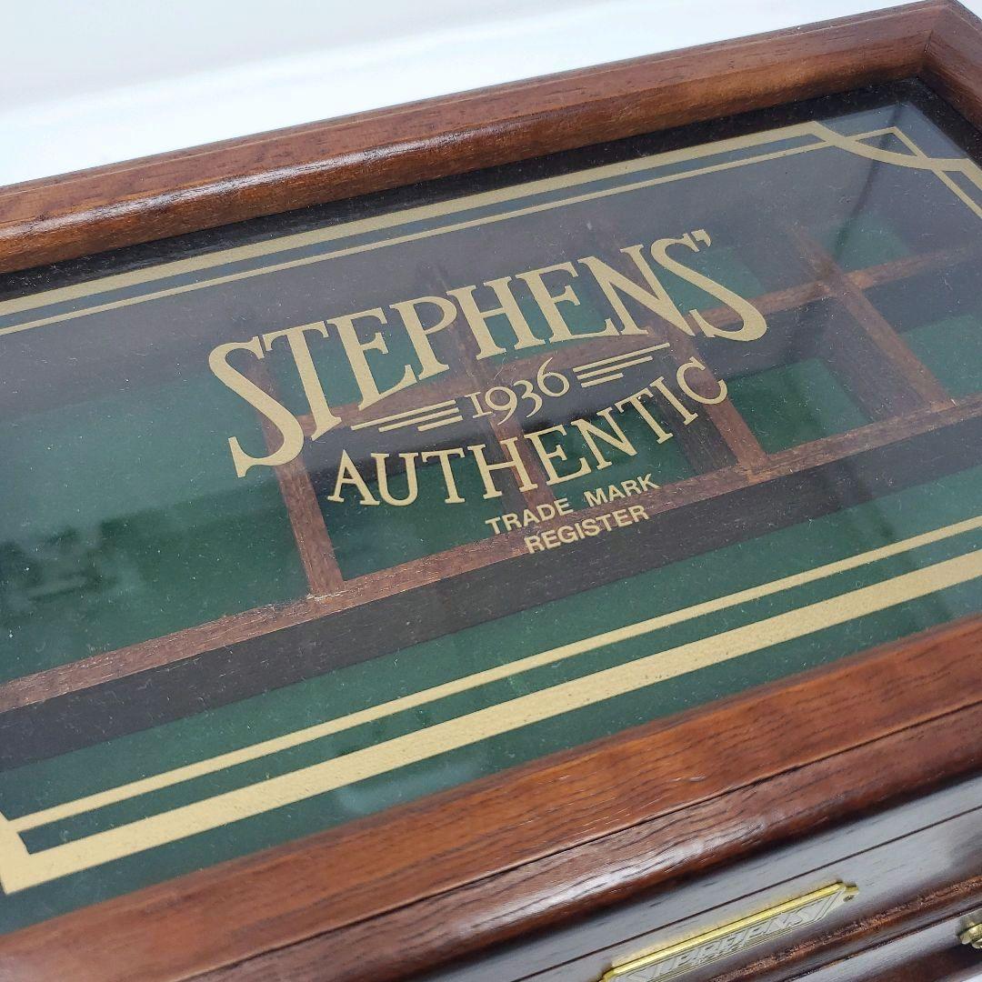 希少アンティーク stephens 1936 二段重ね コレクションケース