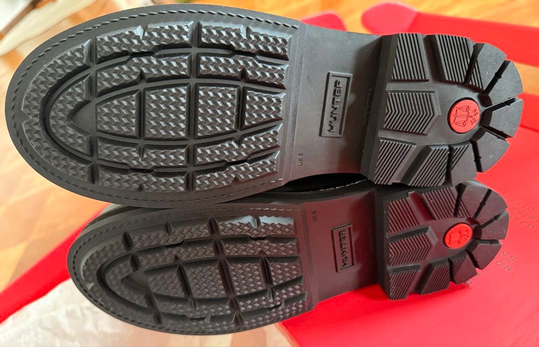 ハンター/レインブーツ/リファインドステッチシェルパブーツ