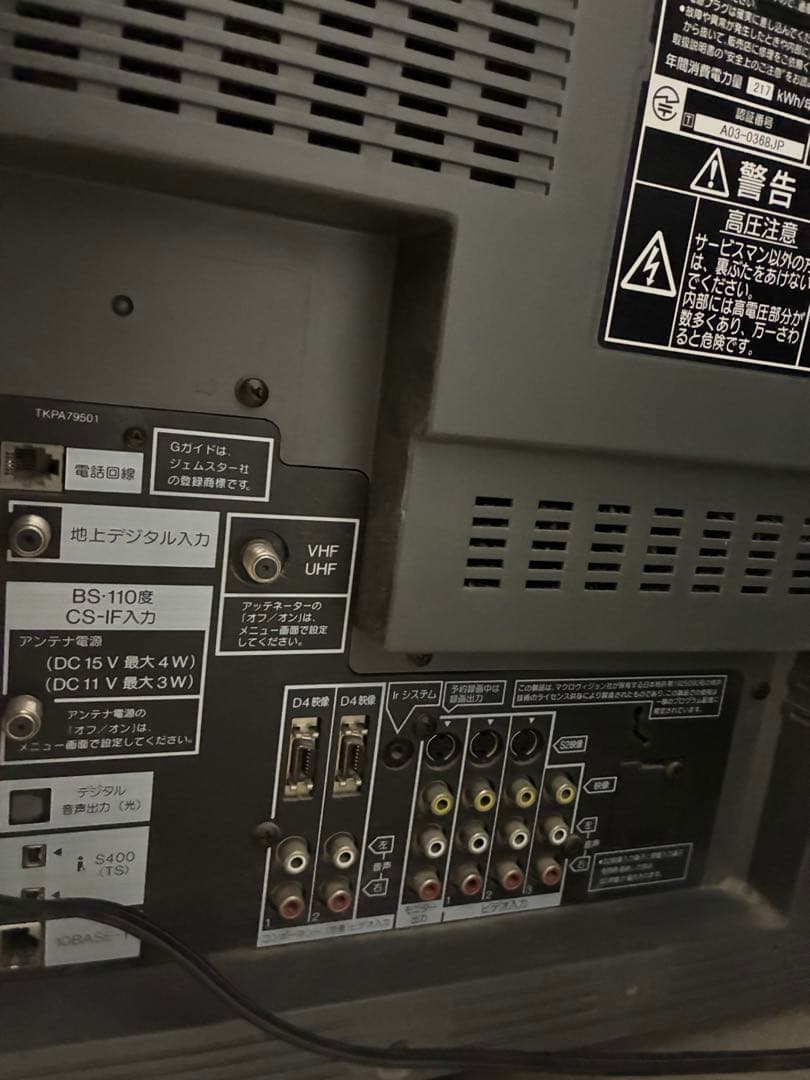 Panasonic DIGITAL Hi-Vision 本体