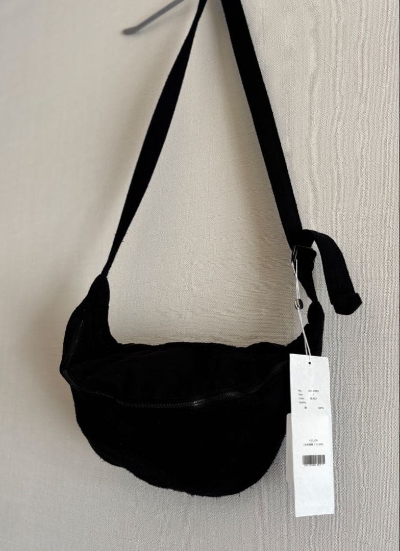 COMOLI シルクネップ ウエストバッグ タグ付き