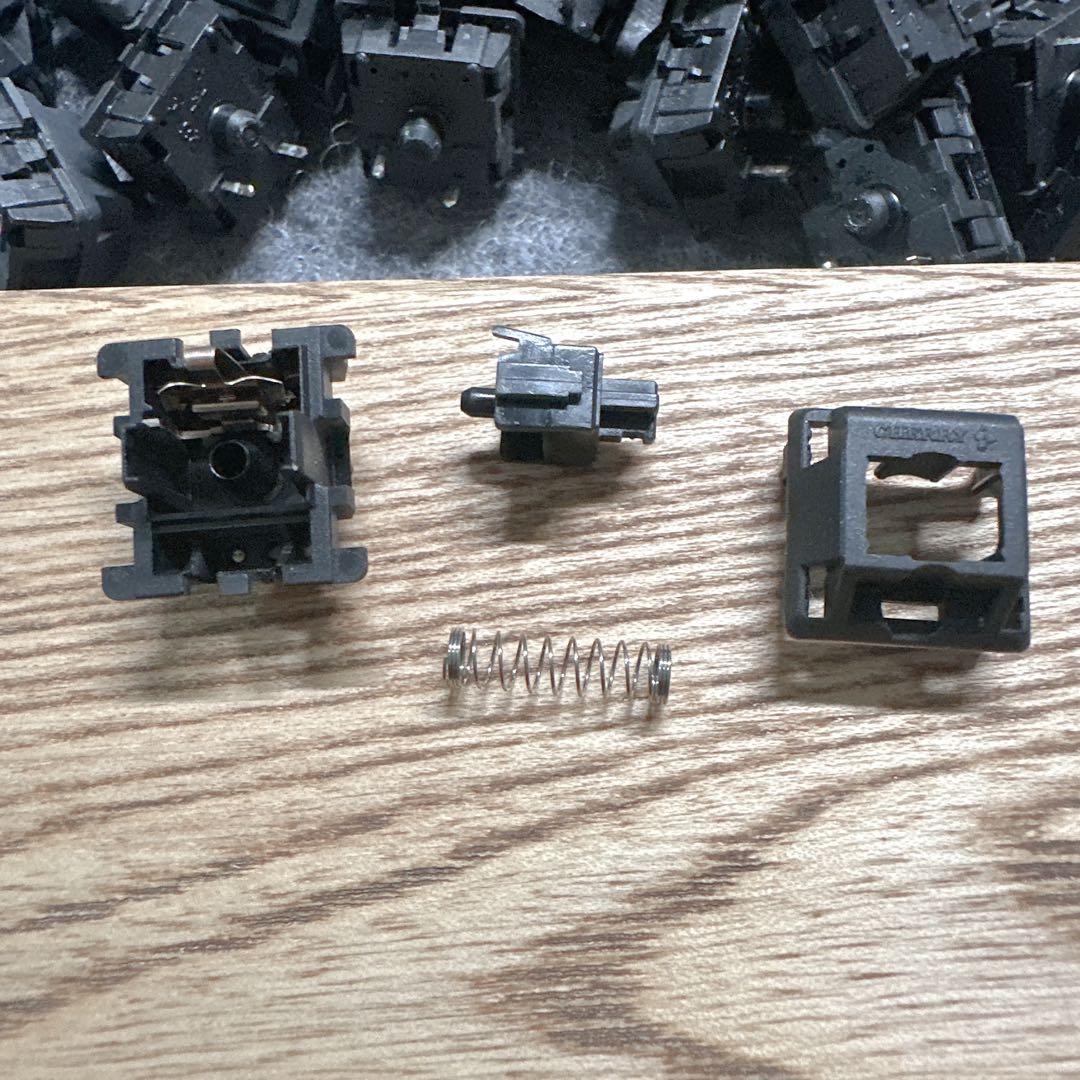 Cherry MX OG Black's 3pin 103個 【おまけ付属】