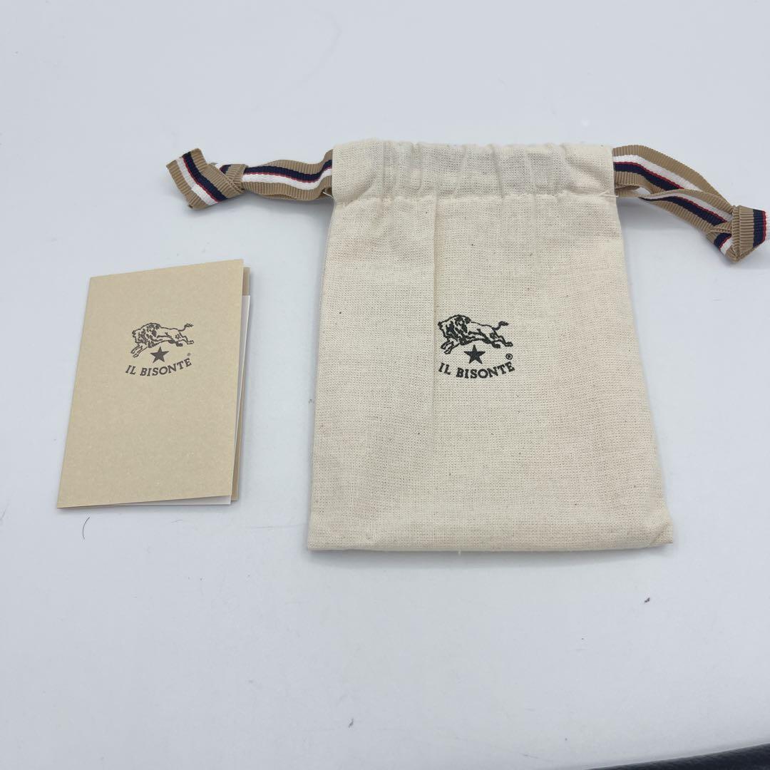 IL BISONTE イルビゾンテ 新品 ケース カードケース 黒 財布