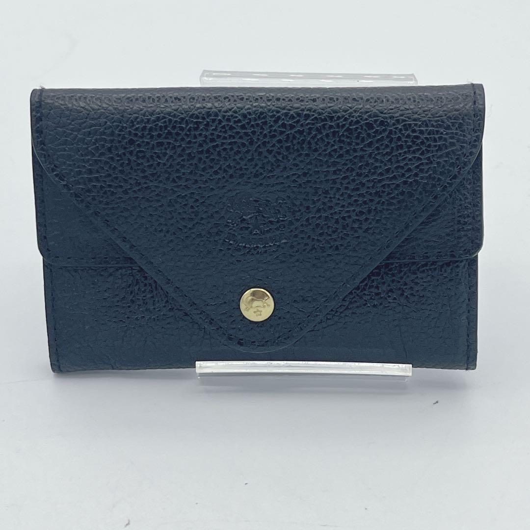 IL BISONTE イルビゾンテ 新品 ケース カードケース 黒 財布