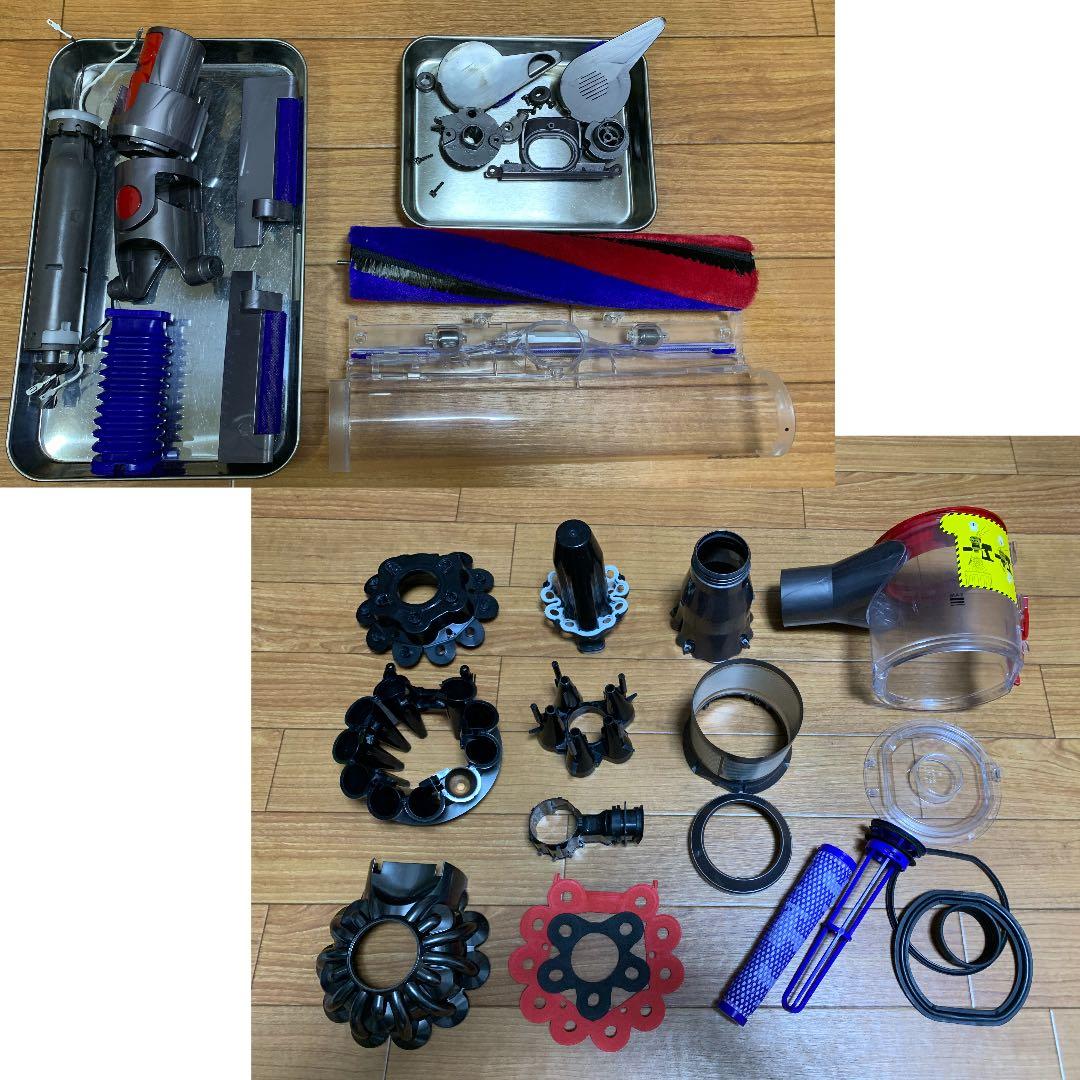 【美品使用少】dyson V8 slim fluffy 【未使用】￼アクセサリ