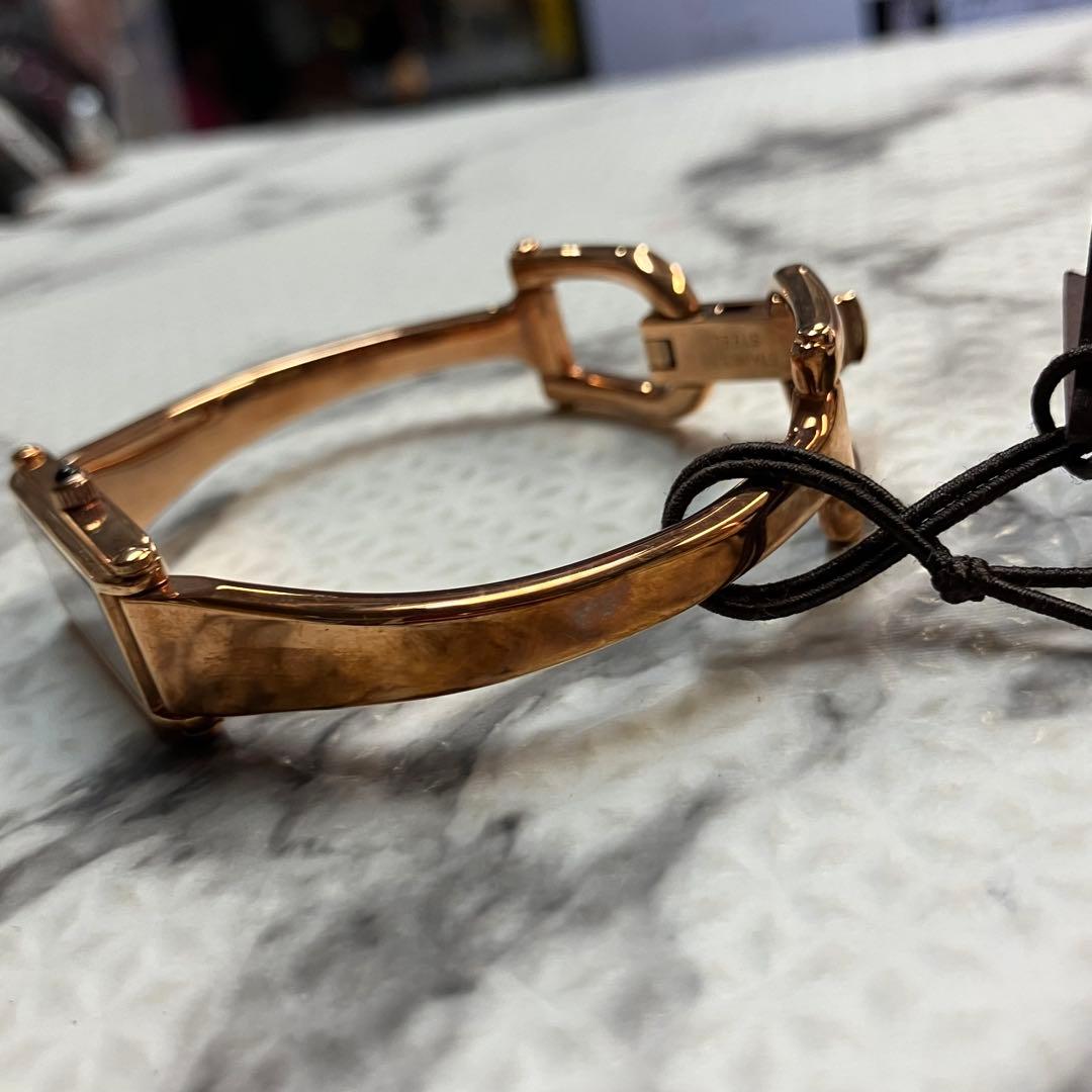 G*中様 GUCCI グッチ ピンクシェル QZ 1500L 腕時計　【12d4