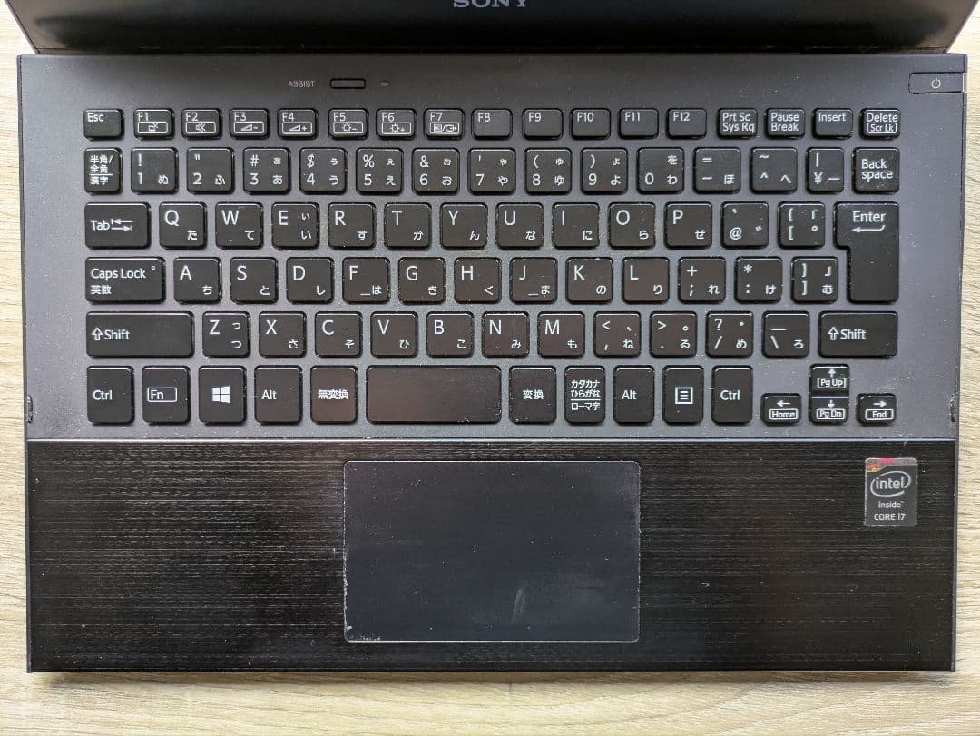 Sony VAIO ノートPC 日本語キーボード