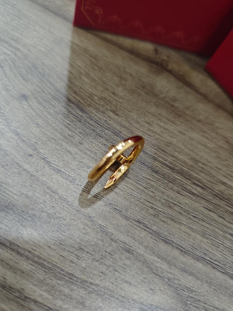 ジュストアンクル リング イエローゴールド