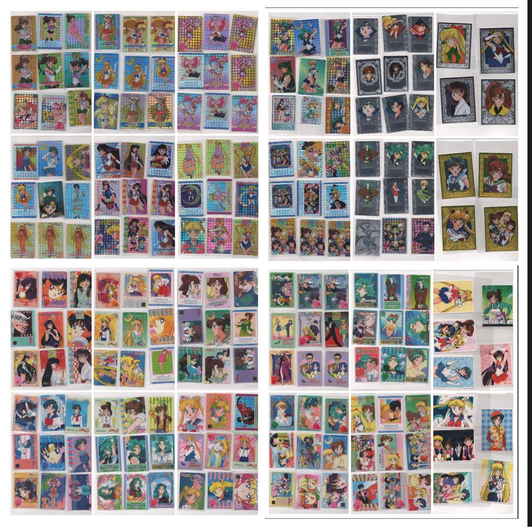 Sailormoon カード　198枚　美少女戦士セーラームーン　キラ等99枚