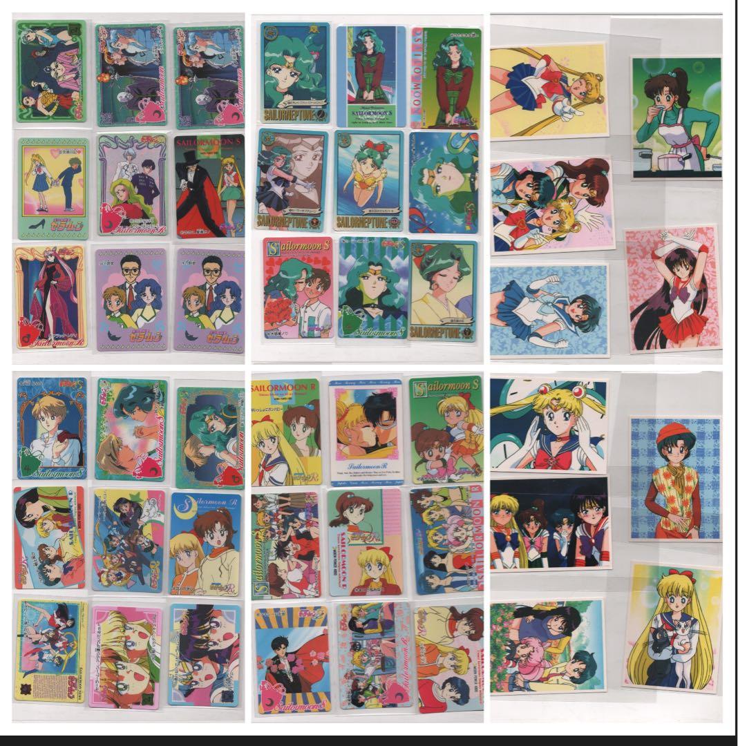 Sailormoon カード　198枚　美少女戦士セーラームーン　キラ等99枚