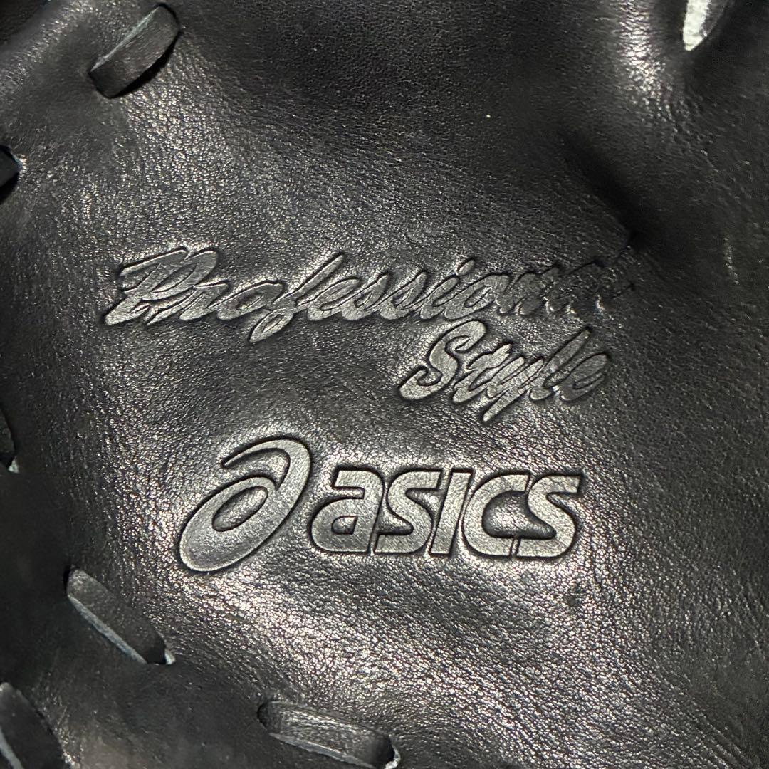【美品】asics 軟式 右投げ 大人 大谷翔平モデル 本革 オールラウンド