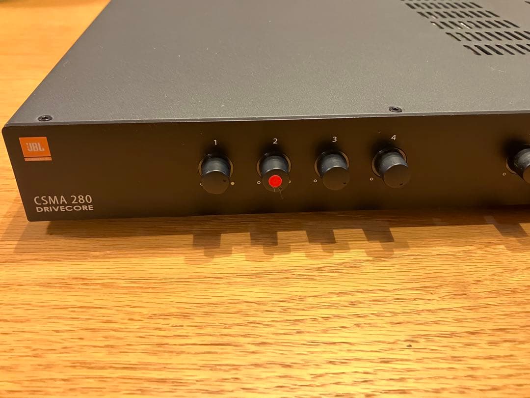 CSMA 280 ミキサー内蔵パワーアンプ　JBL ジェービーエル