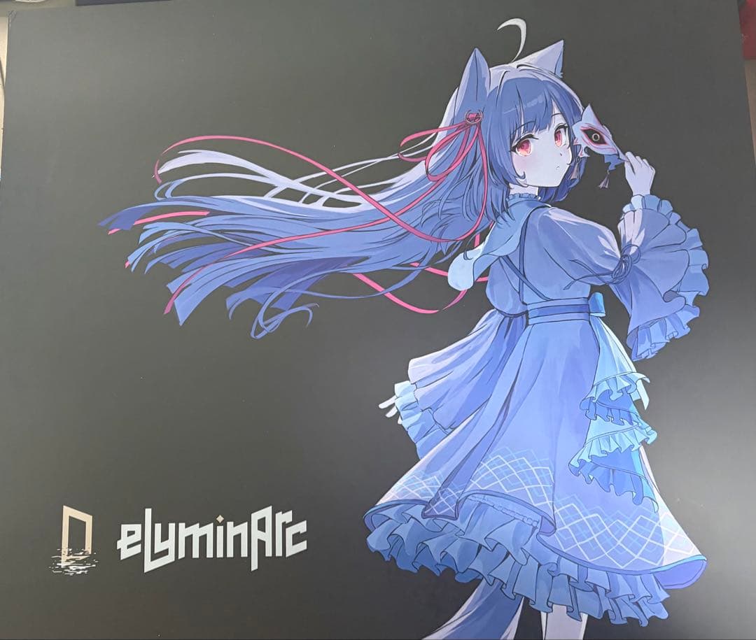 eLuminArc 月灯　ガラスマウスパッド