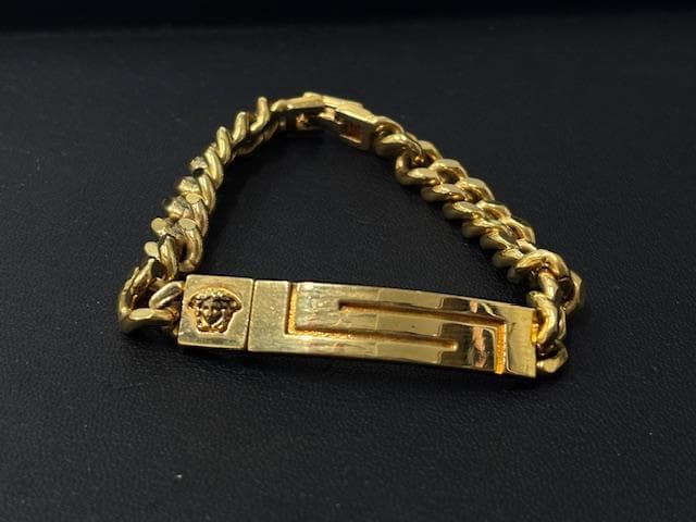 VERSACE ヴェルサーチ グレカ 喜平 ブレスレット メデューサ