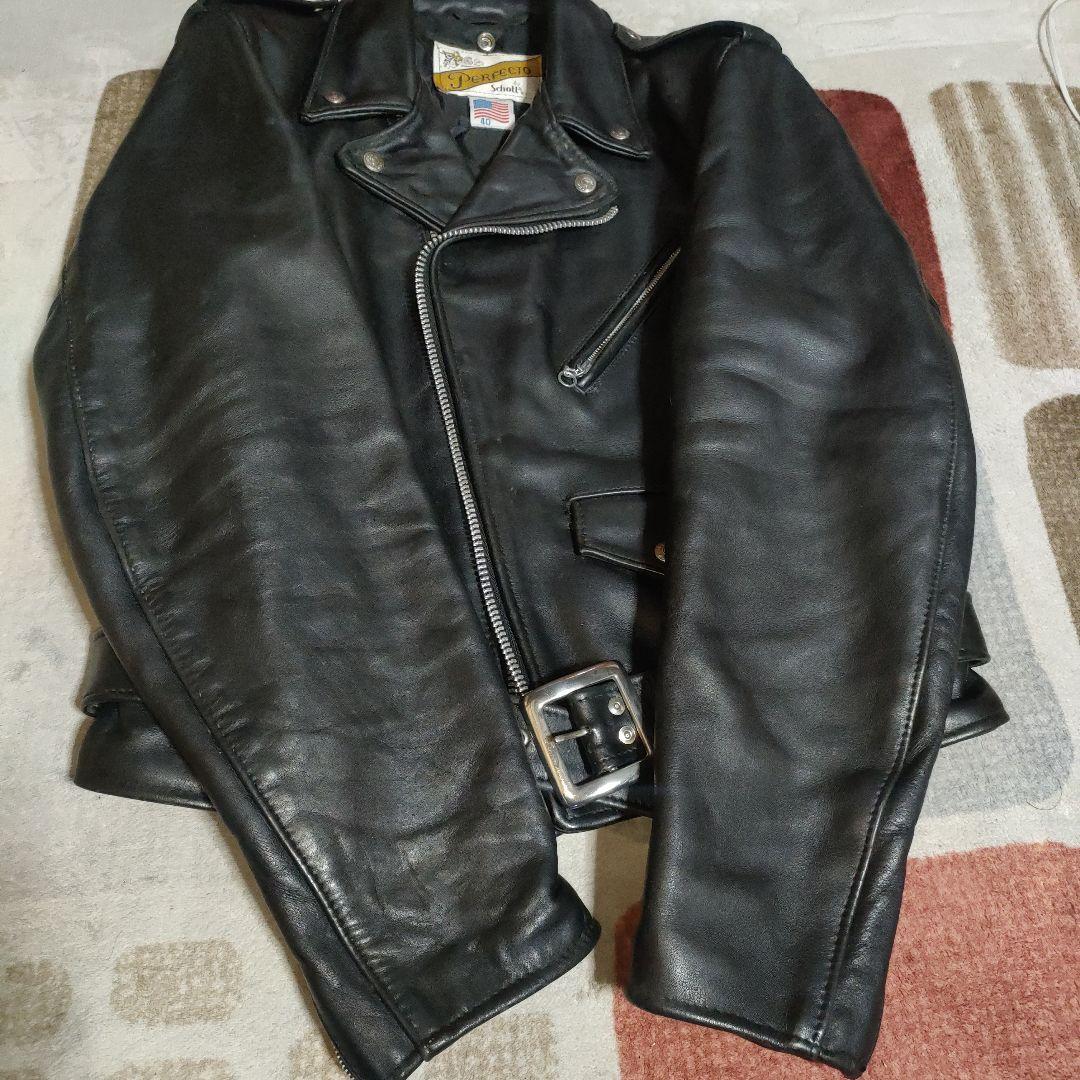 美品人気Schott６１８バイカータグTALONZip４０ダメでも対応有！