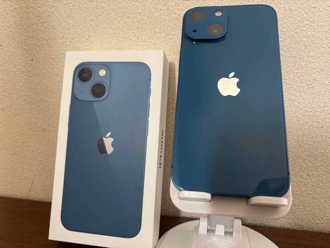【美品】iPhone 13 mini ブルー 128GB 【SIMフリー】