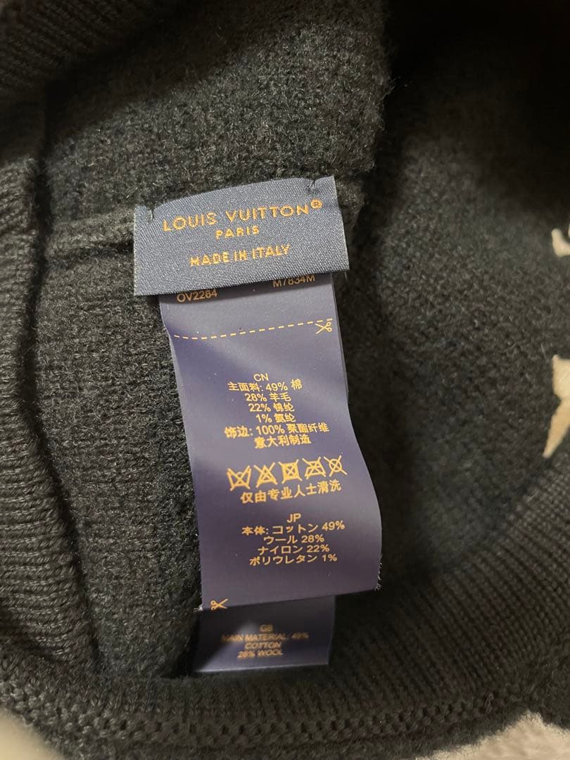 ルイヴィトン キャップ・ウールグラム