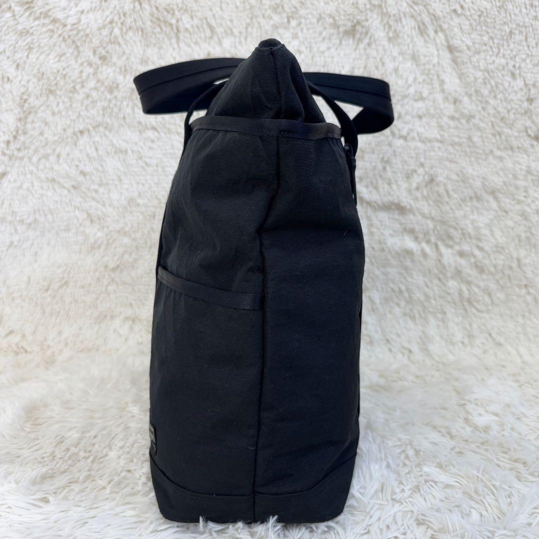 極美品 ポーター ハイブリッド トートバッグ ビジネス A4 肩掛け 黒