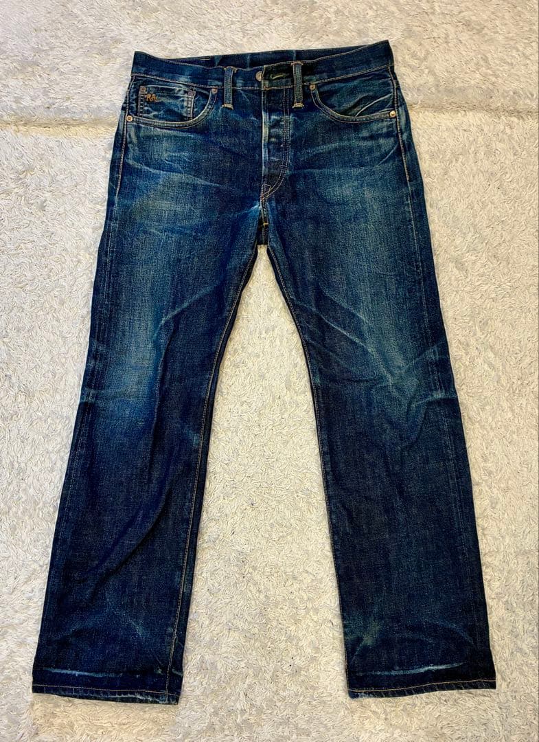 RRL ダブルアールエル USA製 ストレートデニム