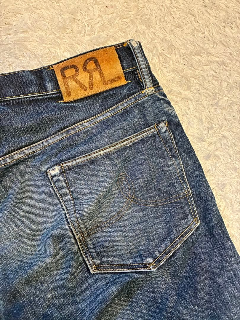 RRL ダブルアールエル USA製 ストレートデニム
