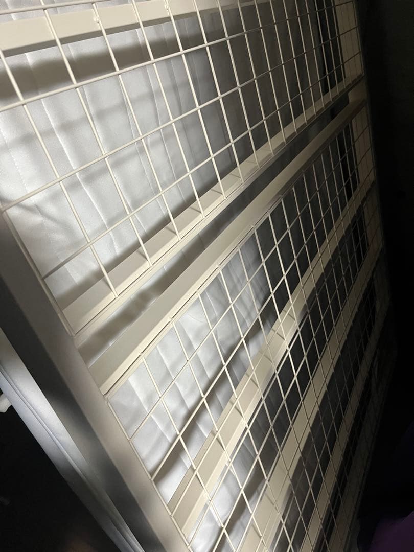 ⚠️限定値下げ中⚠️無印良品 セミダブル スチール ベッド フレーム