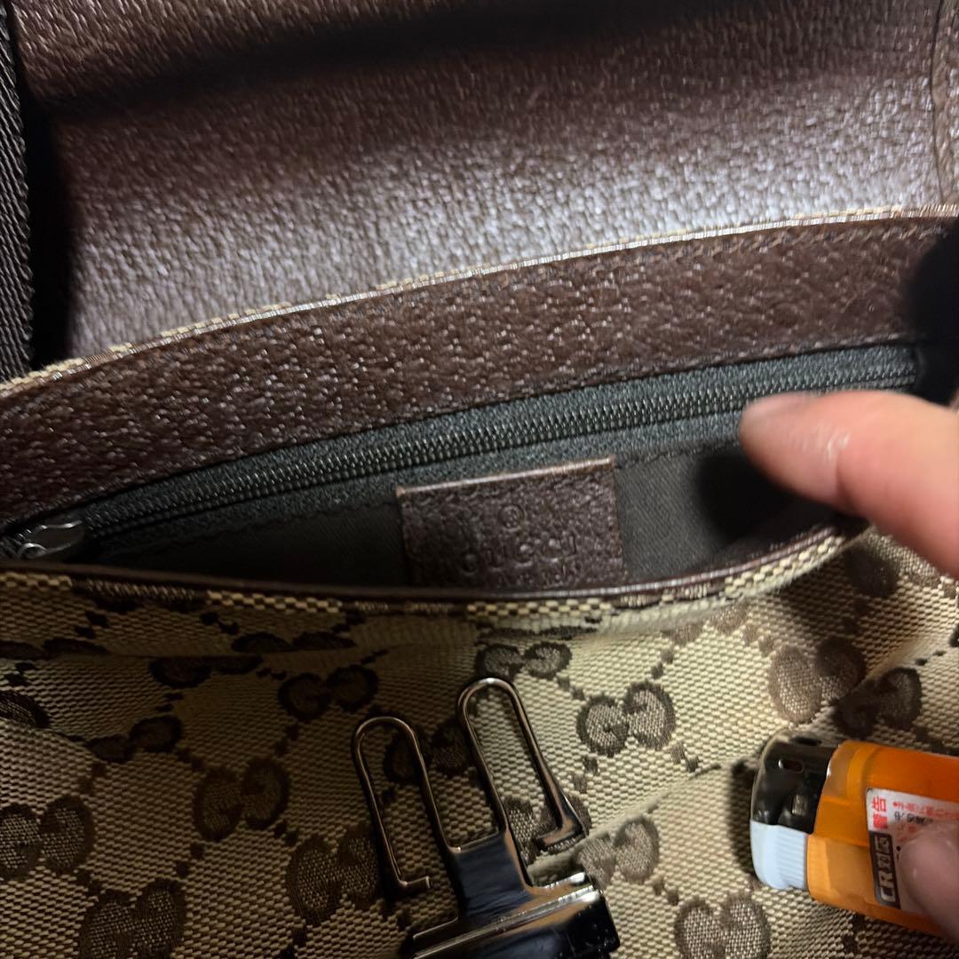 GUCCI ボディバッグ ベージュ・ブラウン