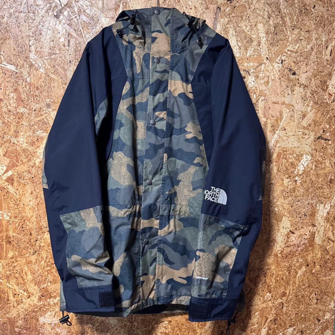 ザ ノースフェイス 1994レトロ マウンテンライトジャケット カモフラ 迷彩