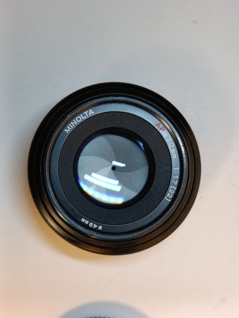 ミノルタ 50mm f1.7 AF 単焦点レンズ