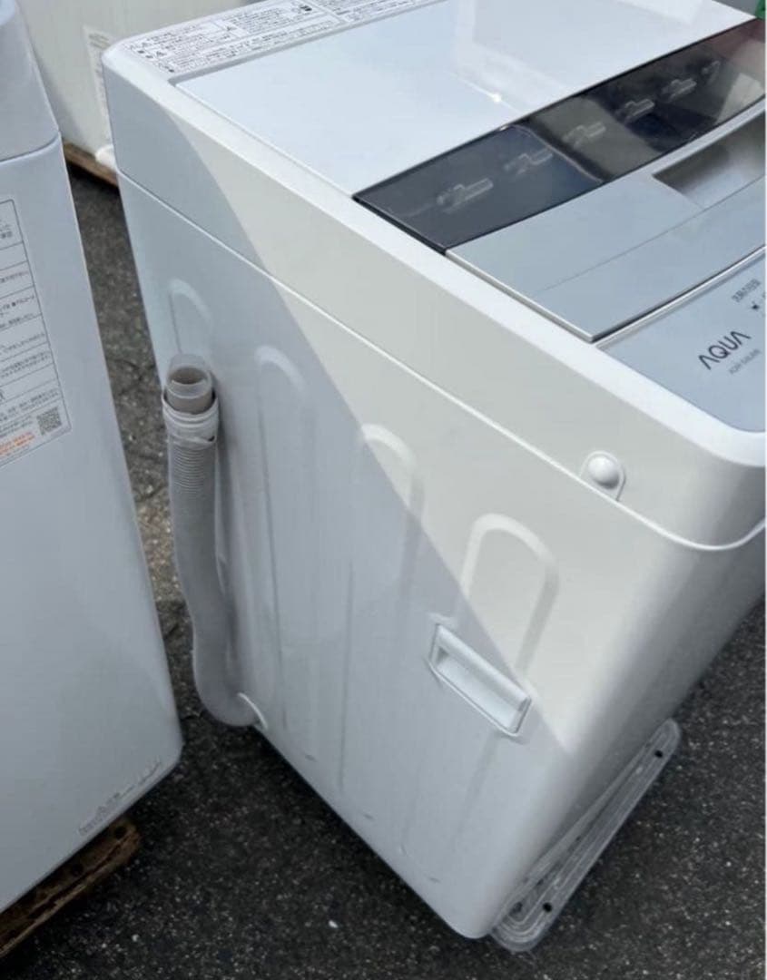【高年式】2021年式 4.5kg AQUA 洗濯機 AQW-S45J