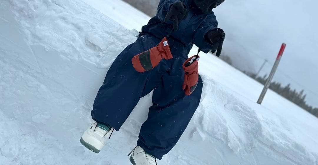 MAHF ネイビー バルーントールジャケット スノーパンツ