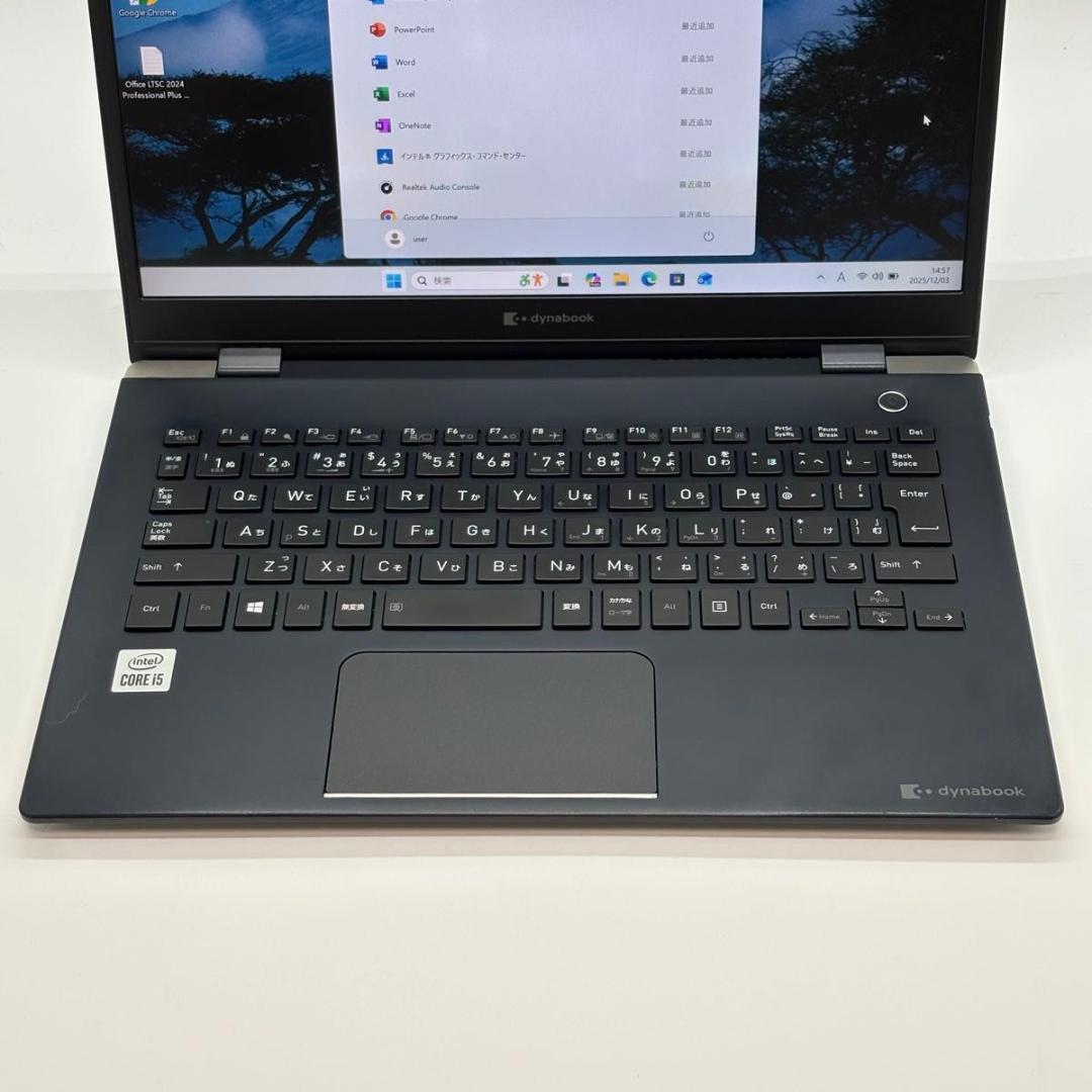 Windowsノート本体 dynabook G83/FS i5-10210U 16GB/128GB 8
