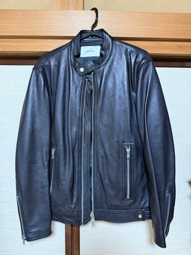 MAISON SPECIAL Dress-Fitシングルライダース