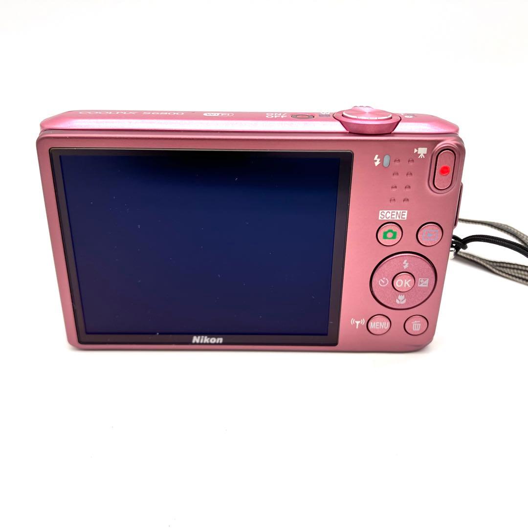 Wi-Fi対応♪ Nikon COOLPIX S6800 ピンク