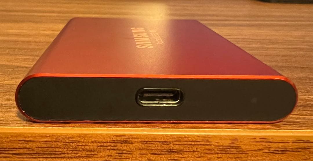 Samsung 外付けSSD T5 1TB 『MU-PA1T0R』限定 レッド