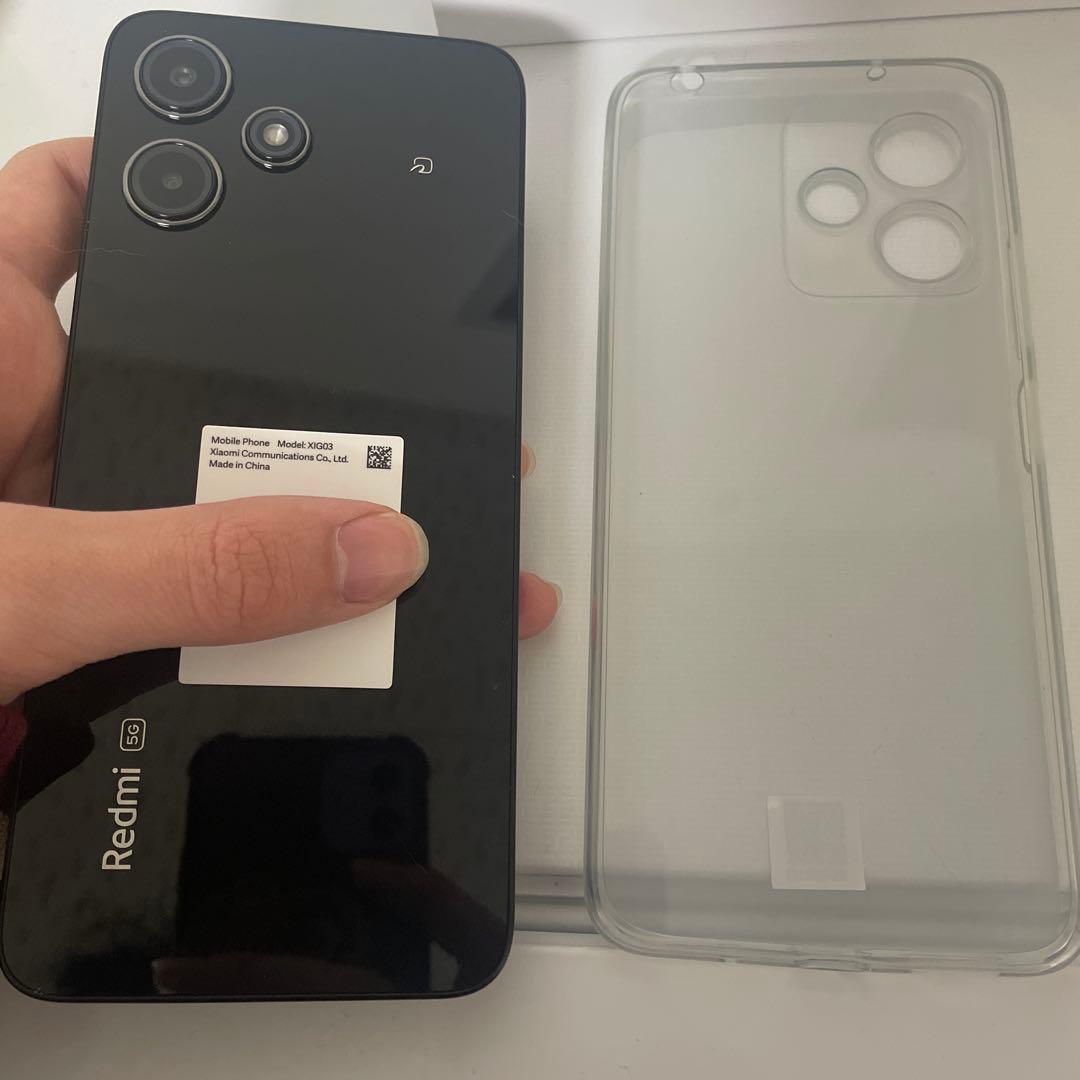 Redmi 12 5G 本体 透明ケース付き