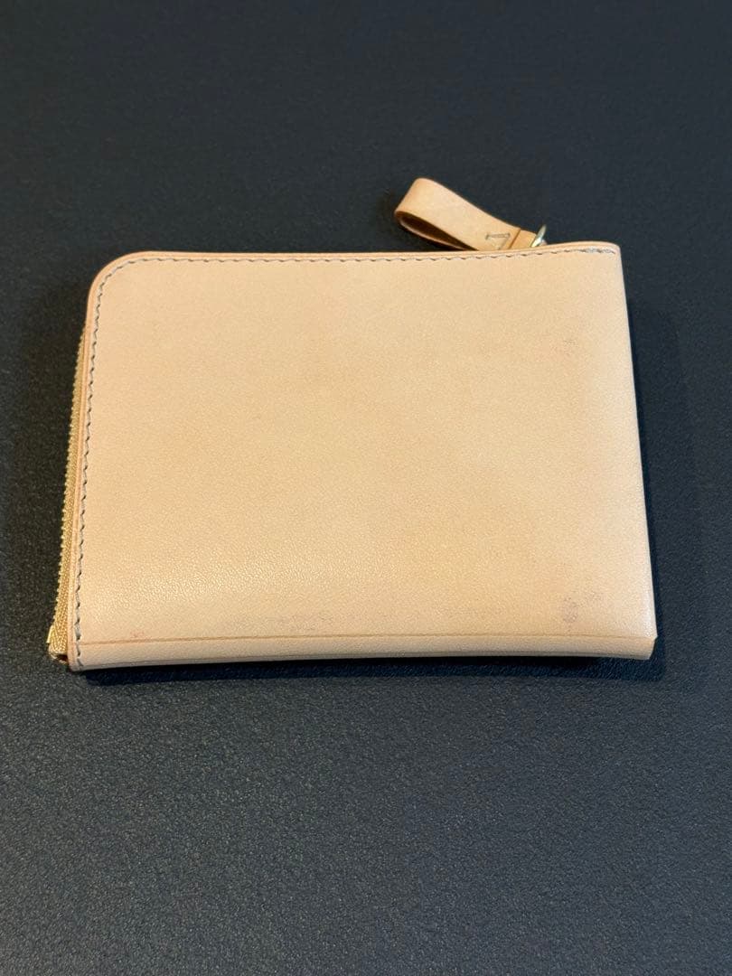 土屋鞄　プレーンヌメ Lファスナー