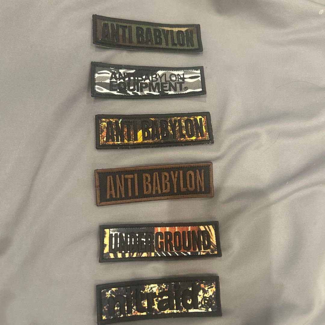 NITRAID ワッペン6こ　セット売りのみ