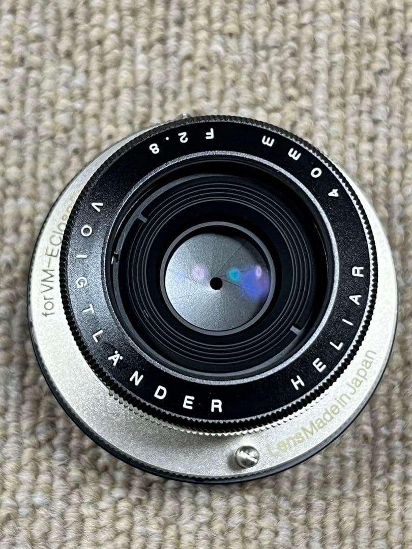 フォクトレンダー HELIAR 40mm F2.8 沈胴 新同美品