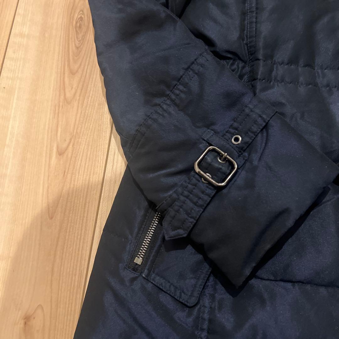 BURBERRY LONDON　ダウンロングコート　 40シャドーチェック