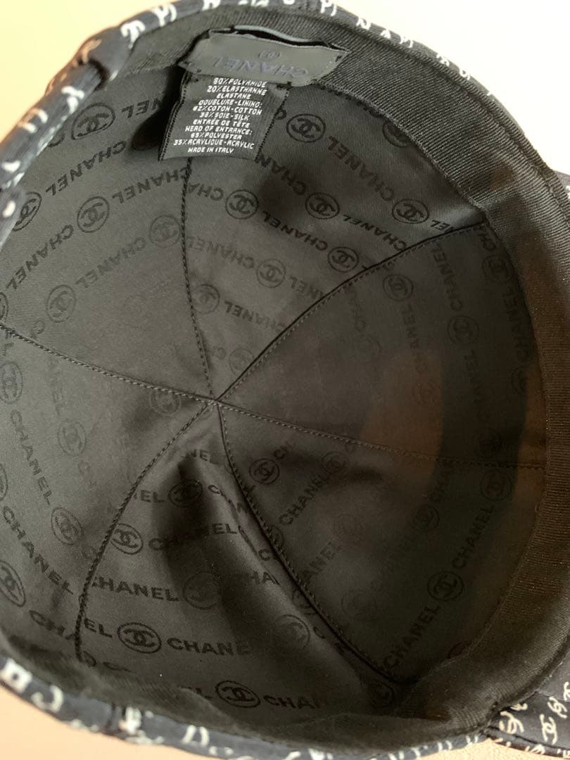 お箱付き✨新品未使用✨2025CHANELココビーチキャップ✨顧客先駆け購入