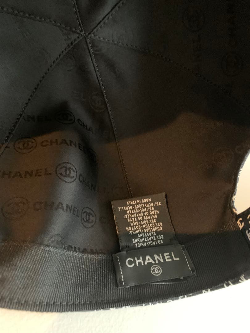 お箱付き✨新品未使用✨2025CHANELココビーチキャップ✨顧客先駆け購入